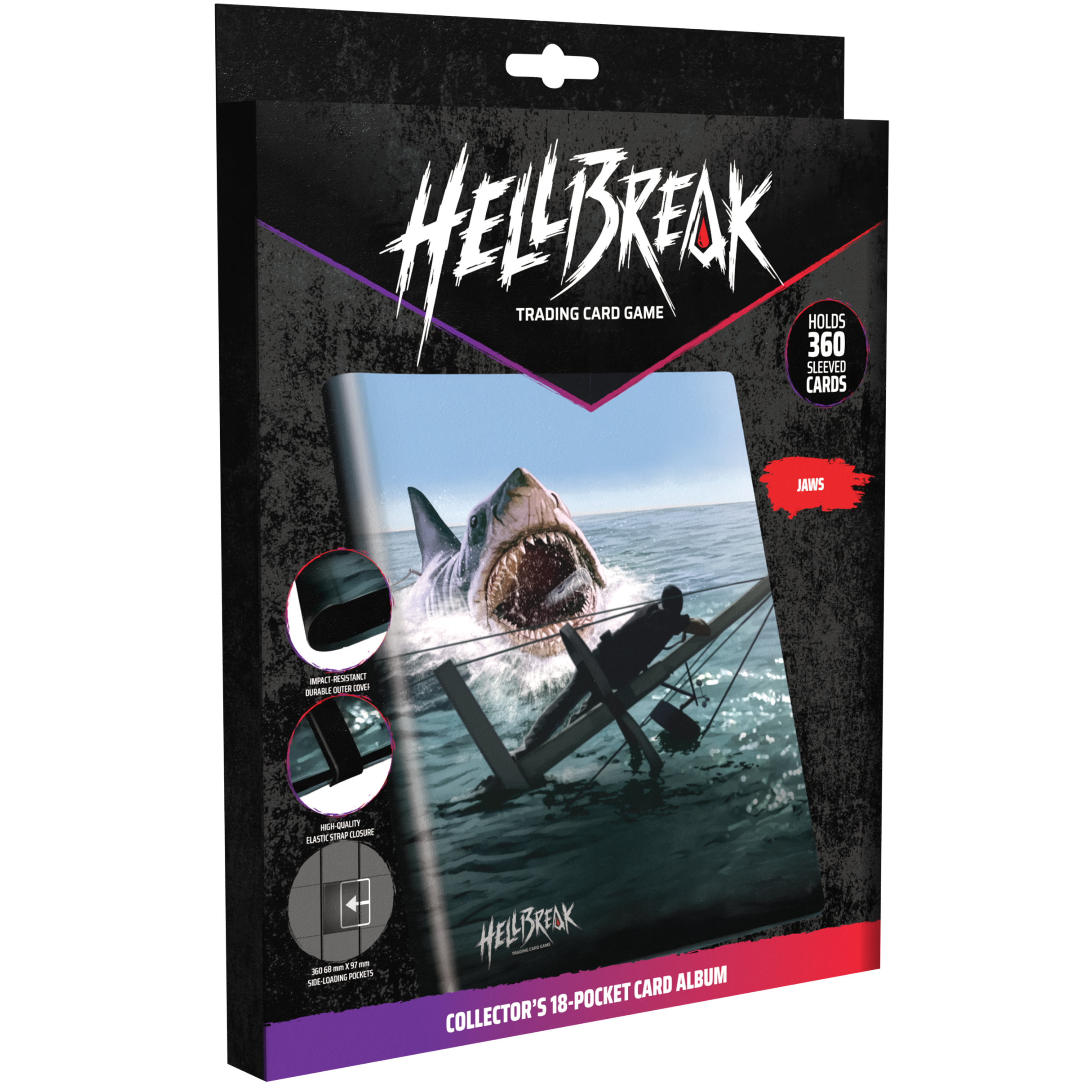 Hellbreak Supplies: Jaws - Collector's 18-Pocket Card Album