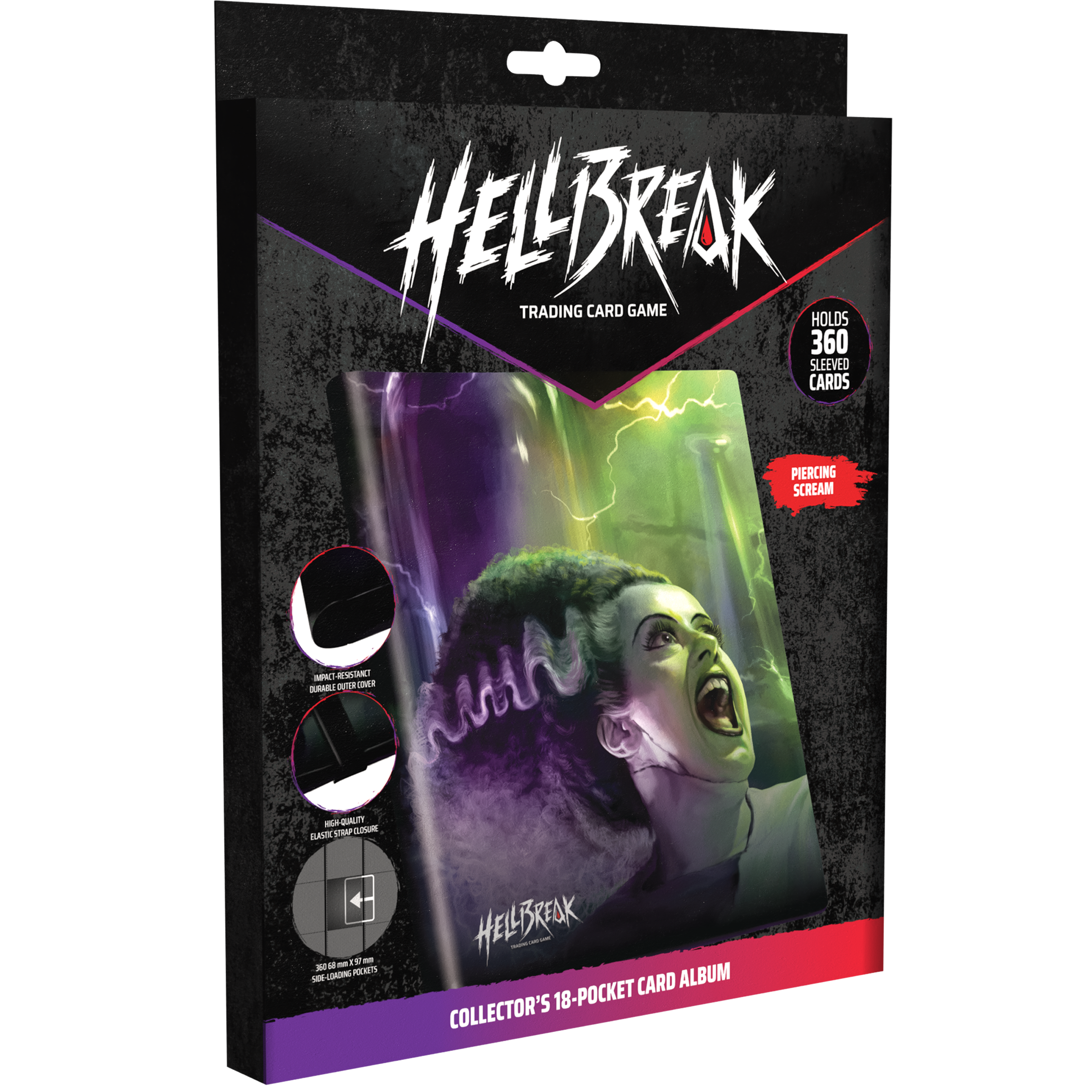 Hellbreak Supplies: Piercing Scream - Collector's 18-Pocket Card Album