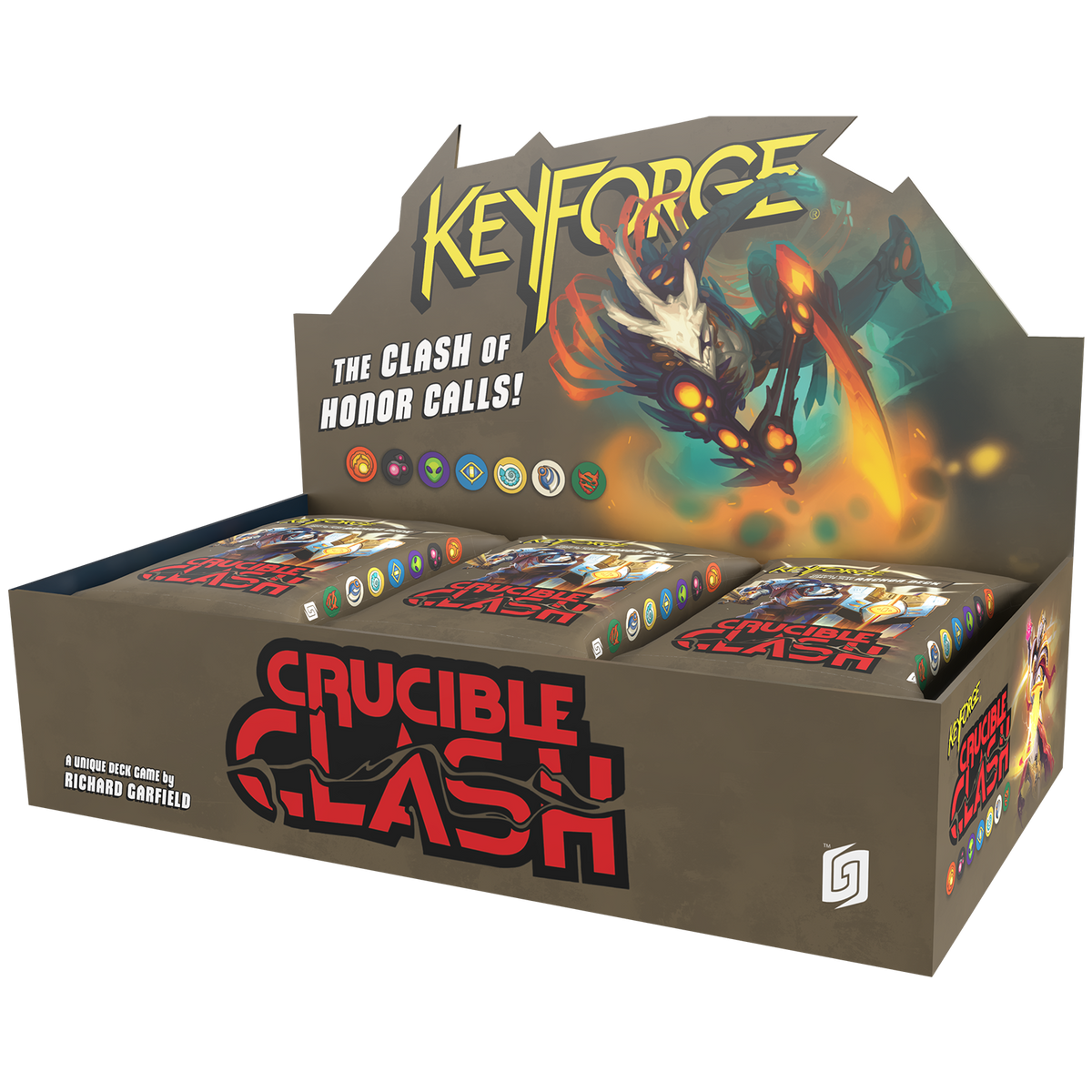 KeyForge: Crucible Clash Archon Display – Ghost Galaxy