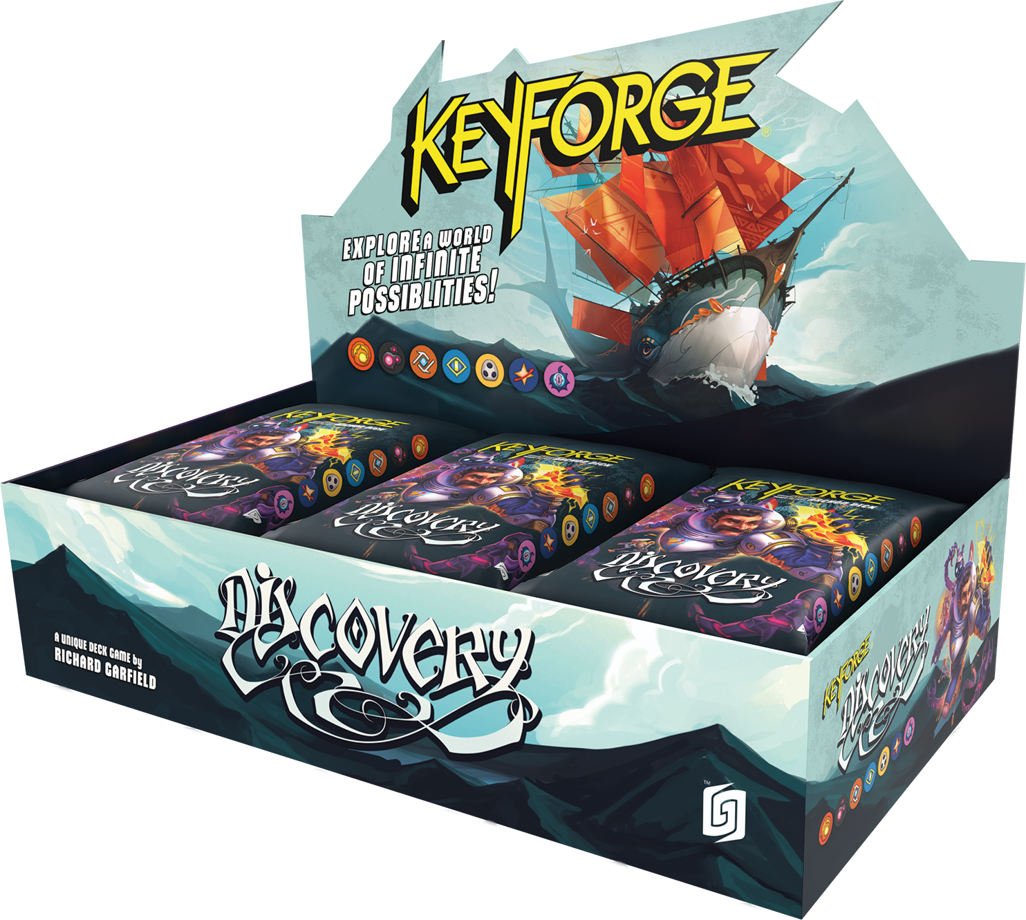 KeyForge: Discovery Deck Display – Ghost Galaxy