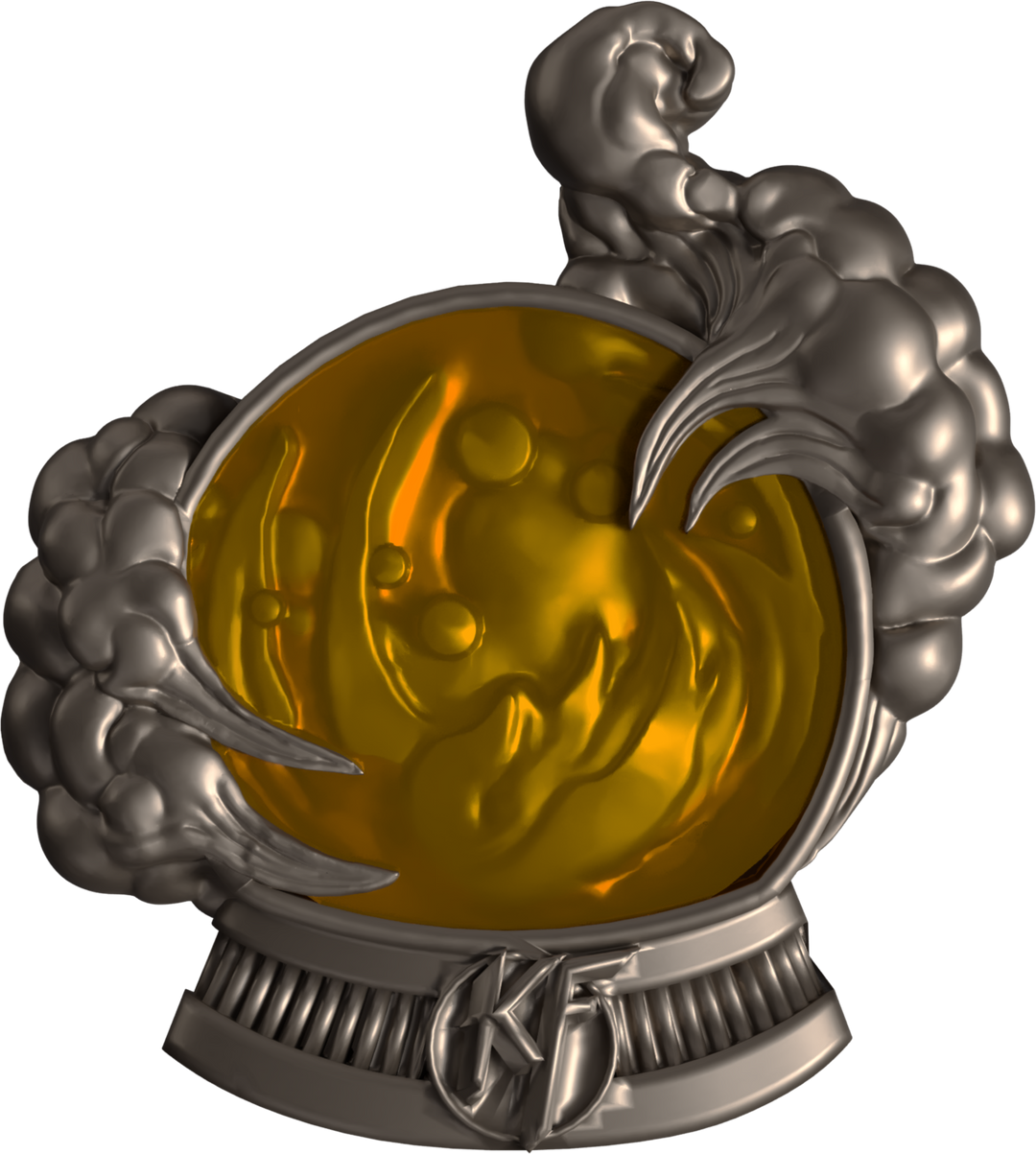 KeyForge: Foresight Token -Orange