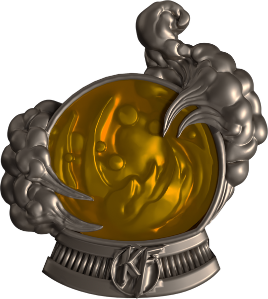 KeyForge: Foresight Token -Orange