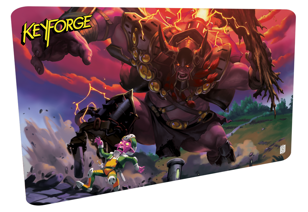 KeyForge: Thief's Last Day Playmat (Brobnar)