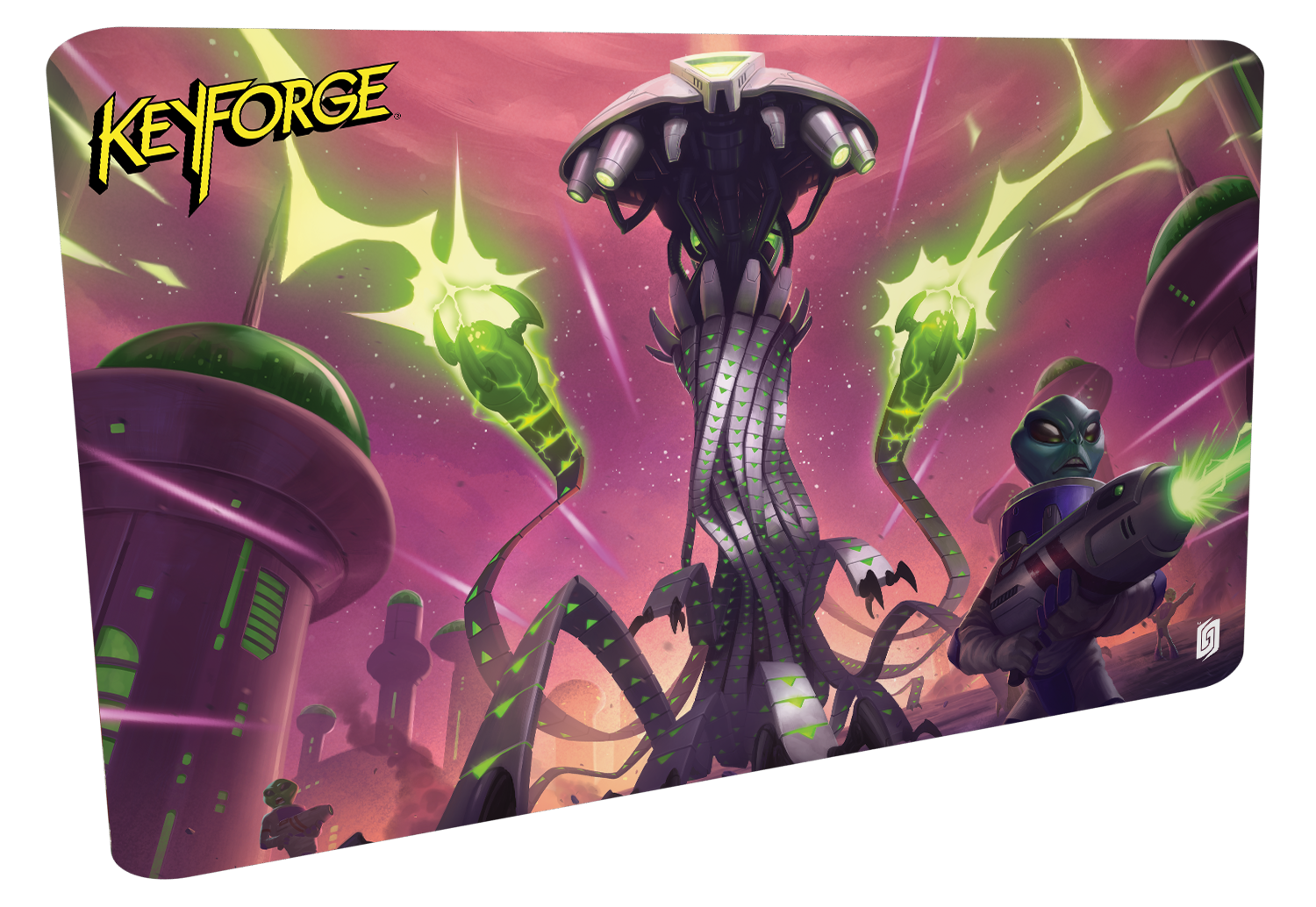 KeyForge: Invasion Playmat (Mars)