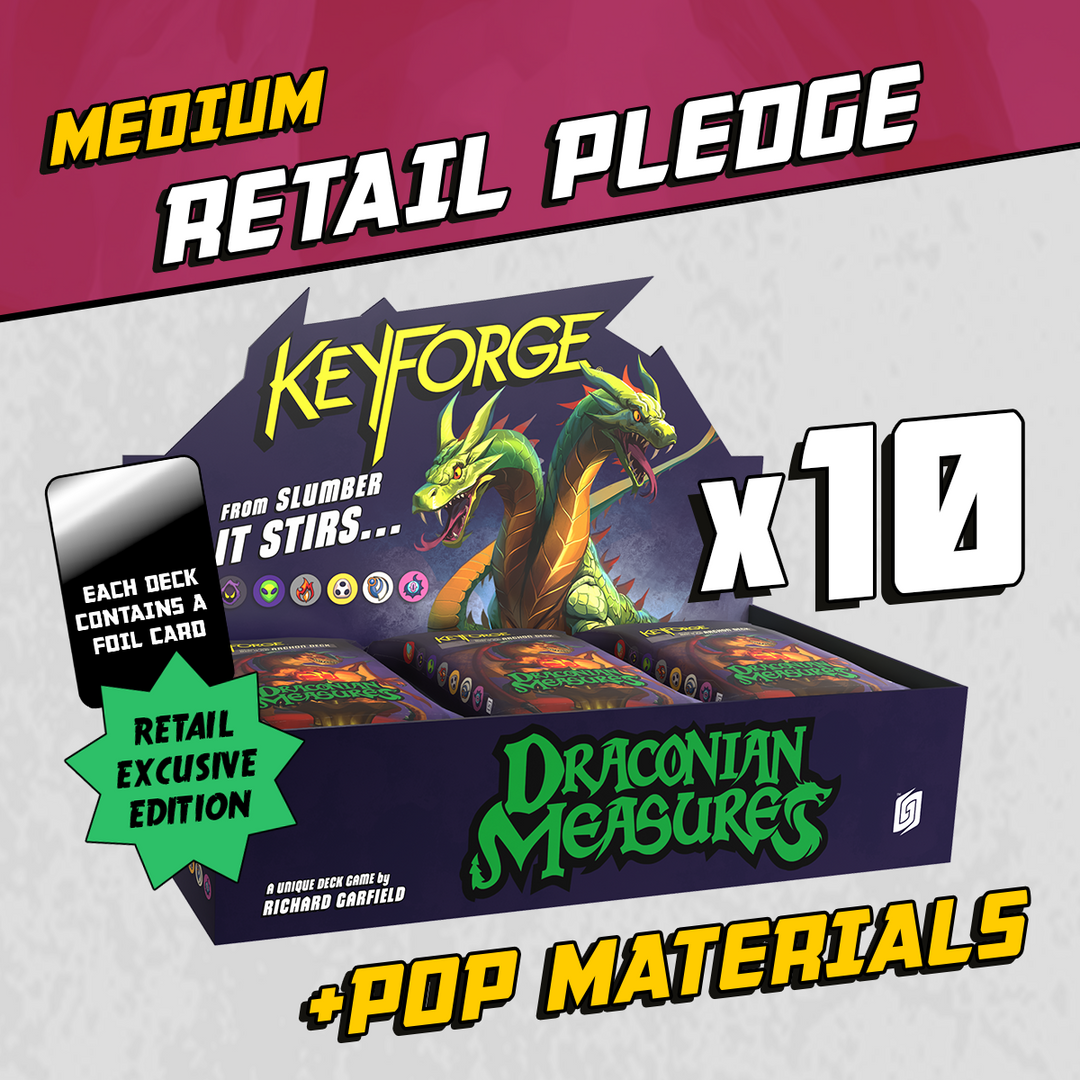 KeyForge: Draconian Measures Retail Pledge (Medium)