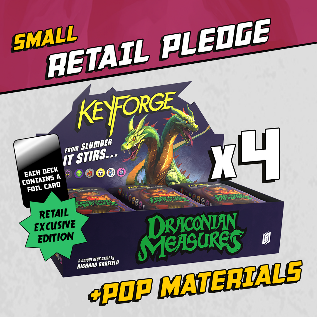KeyForge: Draconian Measures Retail Pledge (Small)