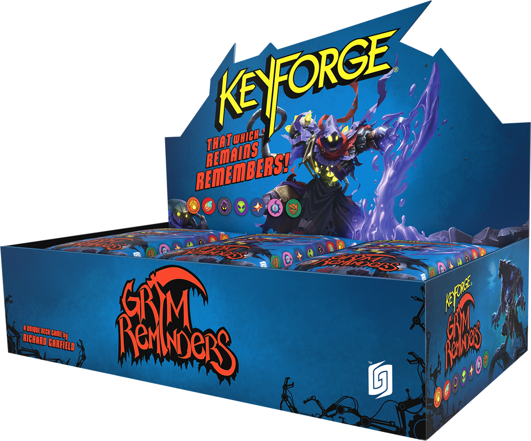 KeyForge: Grim Reminders Display – Ghost Galaxy