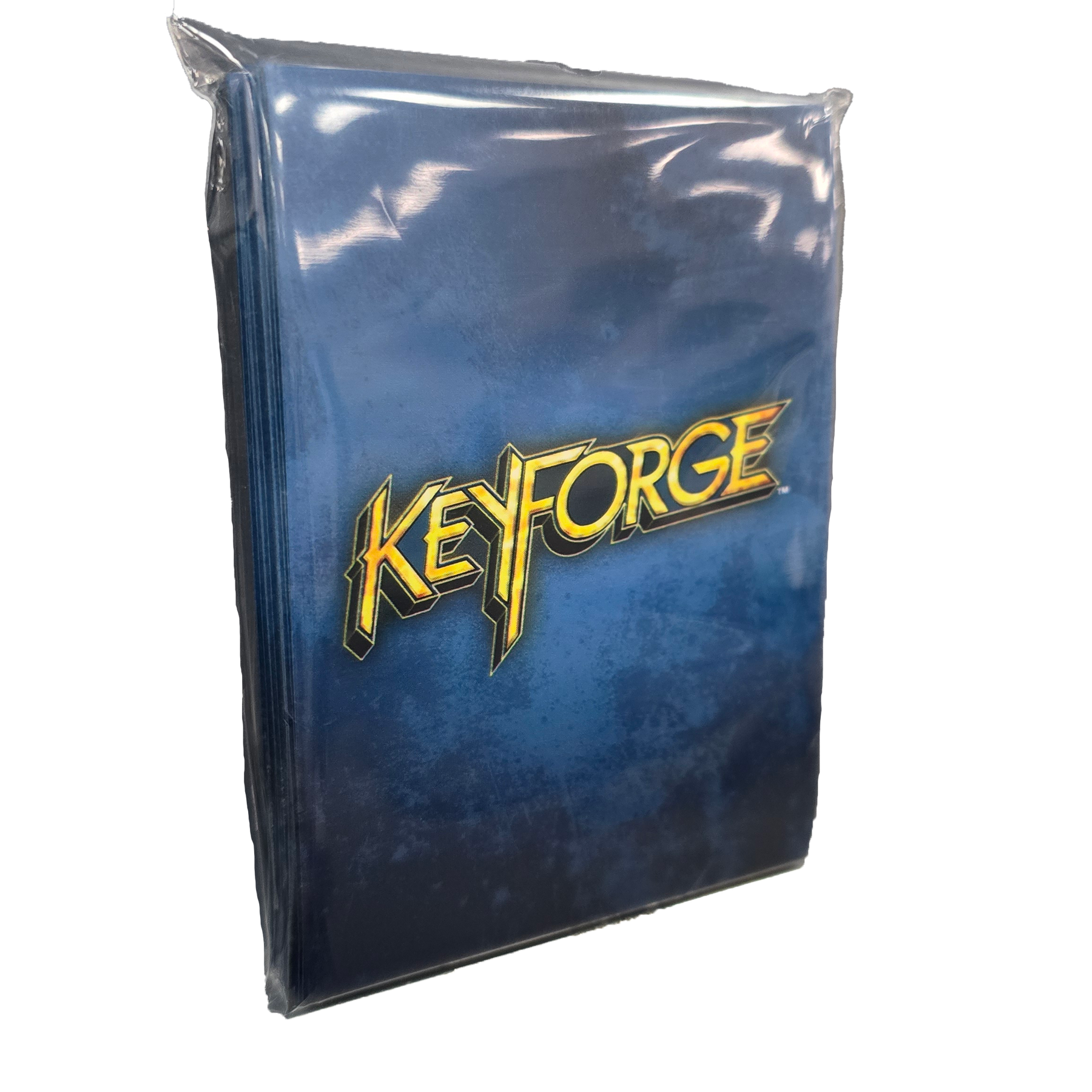 KeyForge: Logo Card Sleeves - Blue – Ghost Galaxy