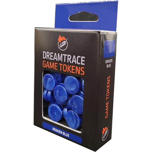 DreamTrace Game Tokens: Kraken Blue