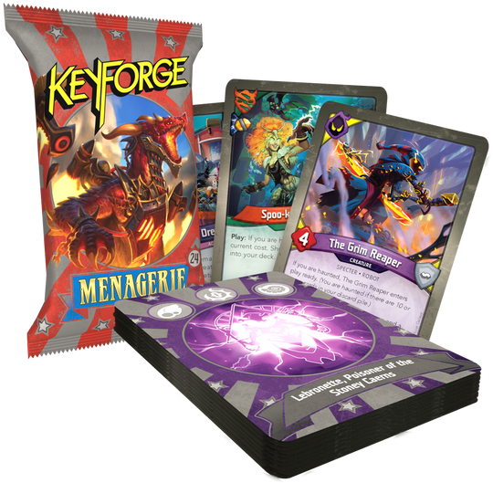 KeyForge: Menagerie Archon Deck Display