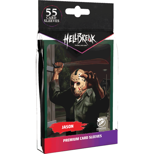 Hellbreak Supplies: Jason Premium Card Sleeves Display (10 Packs)