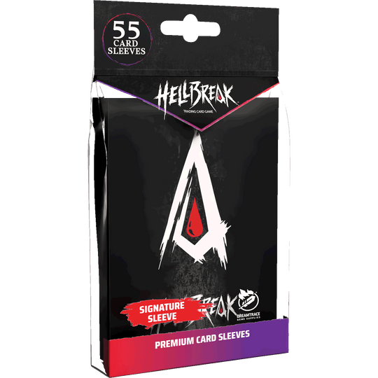 Hellbreak Supplies: Signature Sleeve Premium Card Sleeves Display (10 Packs)