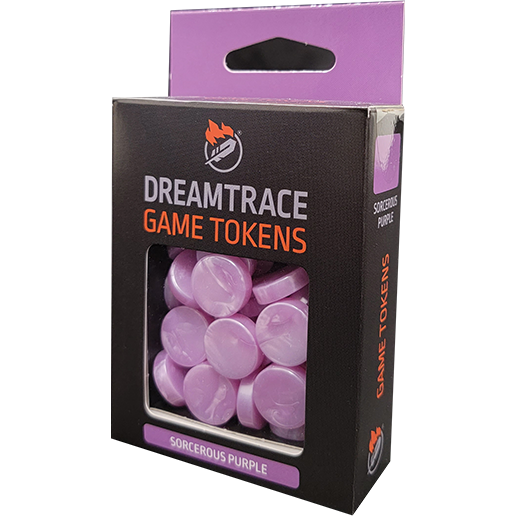 DreamTrace Game Tokens: Sorcerous Purple