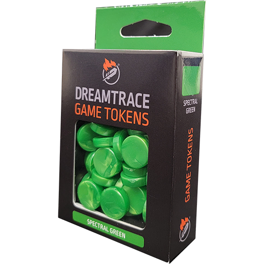 DreamTrace Game Tokens: Spectral Green