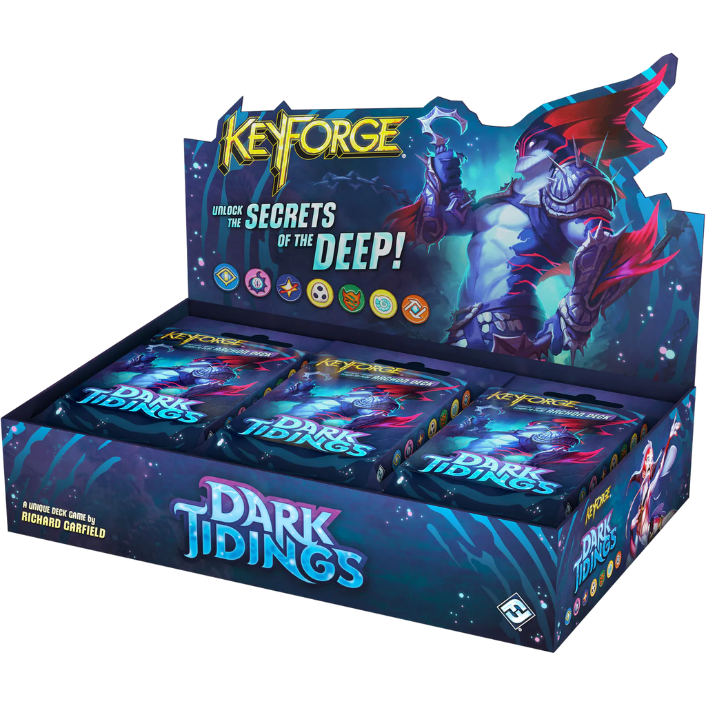 KeyForge: Dark Tidings DISPLAY (12 Decks) – Ghost Galaxy