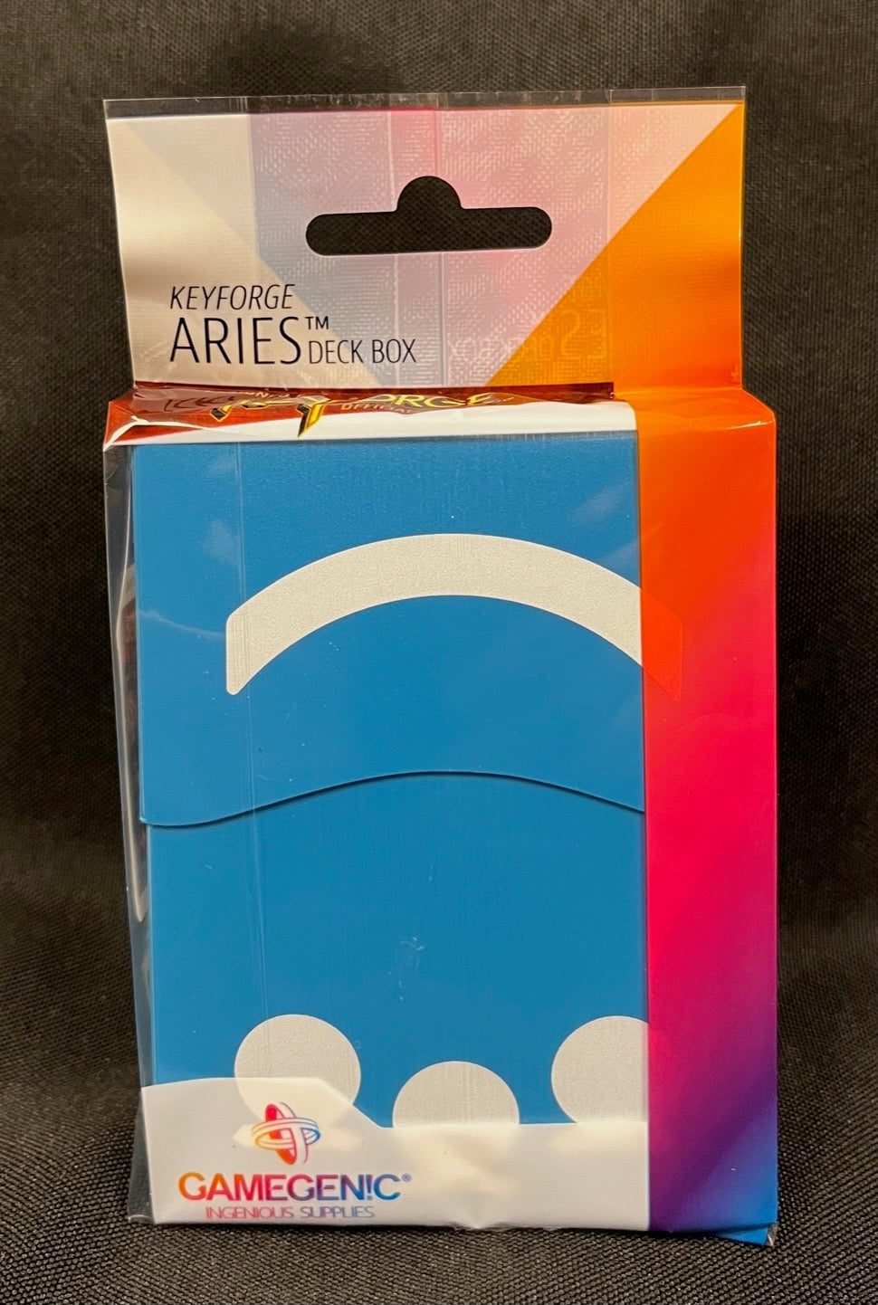 KeyForge: Aries Deck Box - Blue