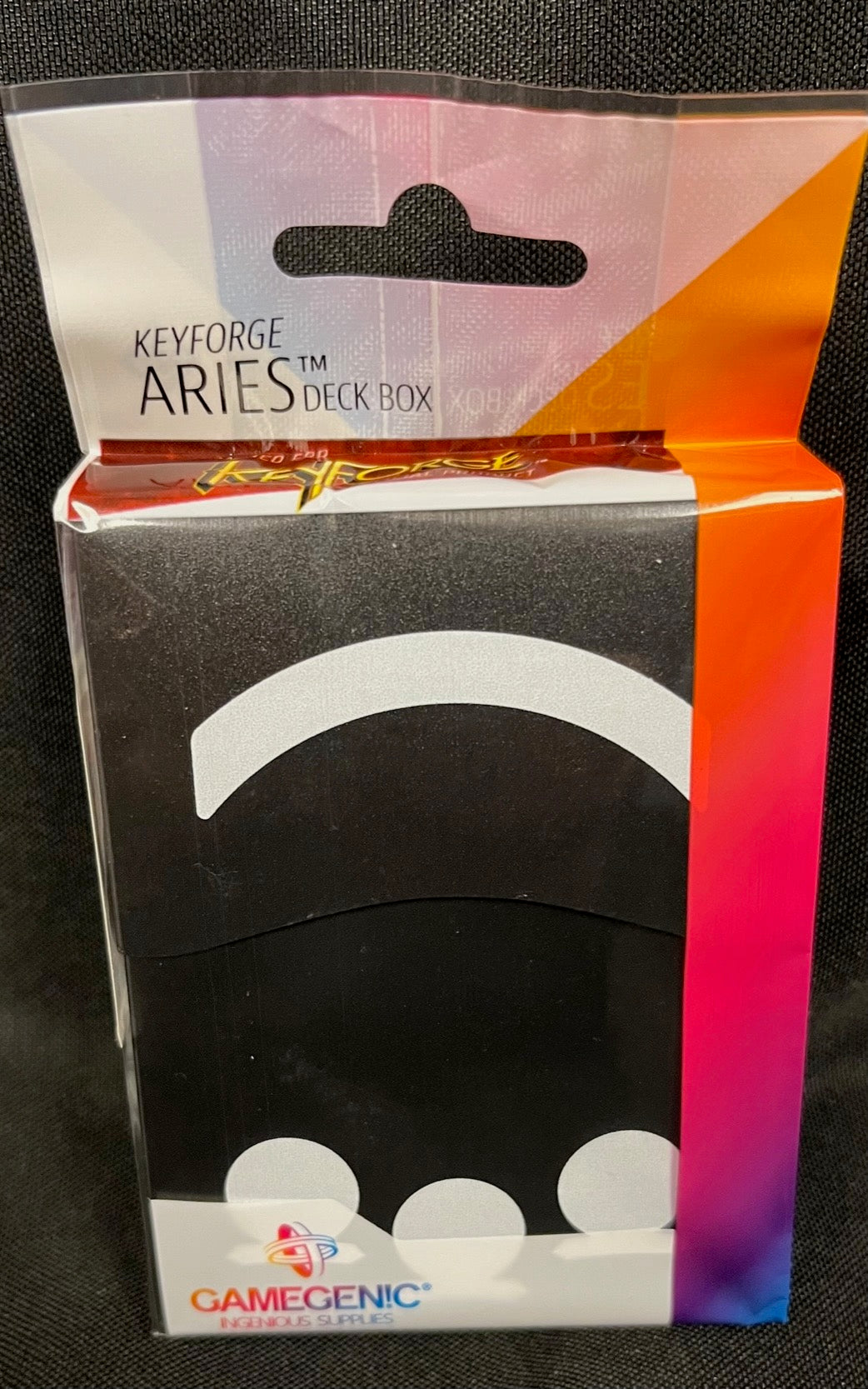 KeyForge: Aries Deck Box - Black