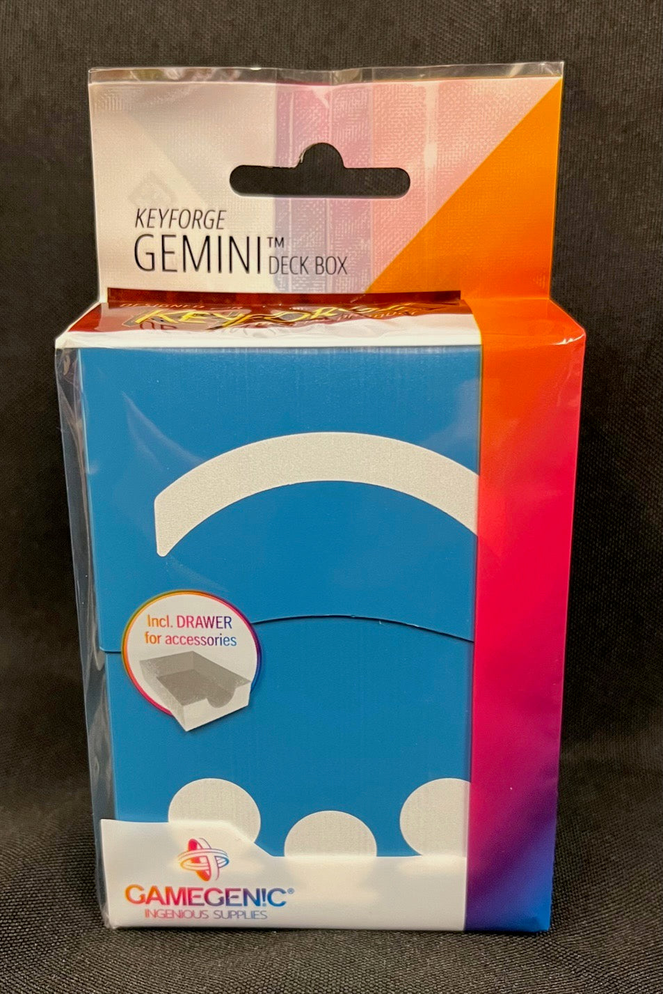 KeyForge: Gemini Deck Box - Blue