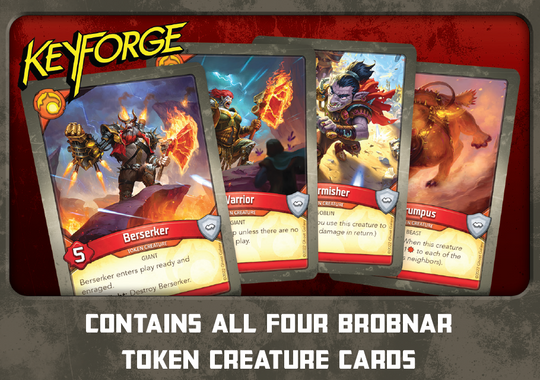 KeyForge - Token Creature Card Set (Brobnar)