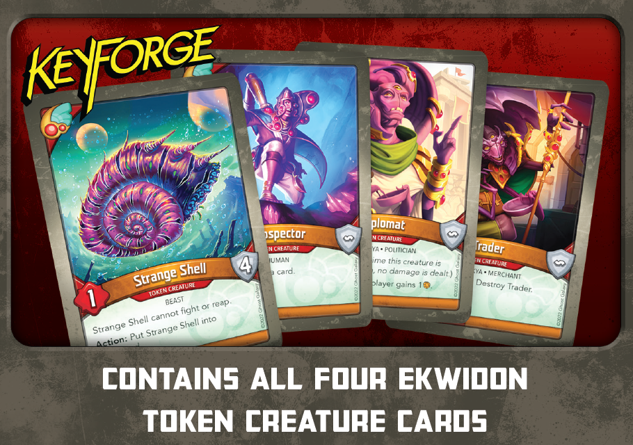KeyForge - Token Creature Card Set (Ekwidon) – Ghost Galaxy
