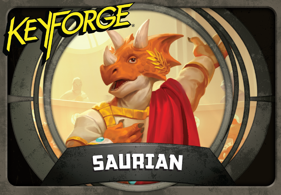 KeyForge - Token Creature Card Set (Saurien)